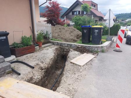 Obnova kanalizacije in vodovoda v naselju Vrhpolje pri Kamniku